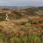 Gravel road from Poçem to Vllahine
