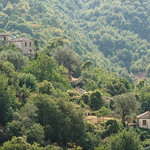 Stone houses in the Ceraunian Mountains