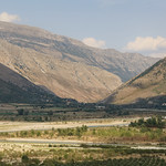Confluence of Vjosë and Drino Rivers