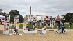 COVID-19 US Honor Quilt on the National Mall Oct 10th
