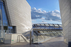 Une des terrasses de la Fondation Louis Vuitton à Paris