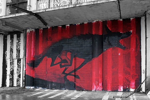 'Werewolf', Street Art Ghent, Belgium