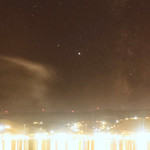 Smoke and stars above Galatas
