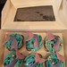 Mermaid themed birthday cupcakes
