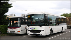 Irisbus Récréo – Transports Michel n°208 / Aléop (Anjoubus) n°518 & Fast Concept Car Scoler – Hervouet France (Groupe Fast, Financière Atlantique de Services et de Transports)