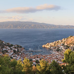High above the harbour of Hydra