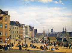 Place du marché à Copenhague de Sally Henriques (Petit Palais, Paris)