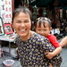Beijing-madre e hija-Panjiyuan market -