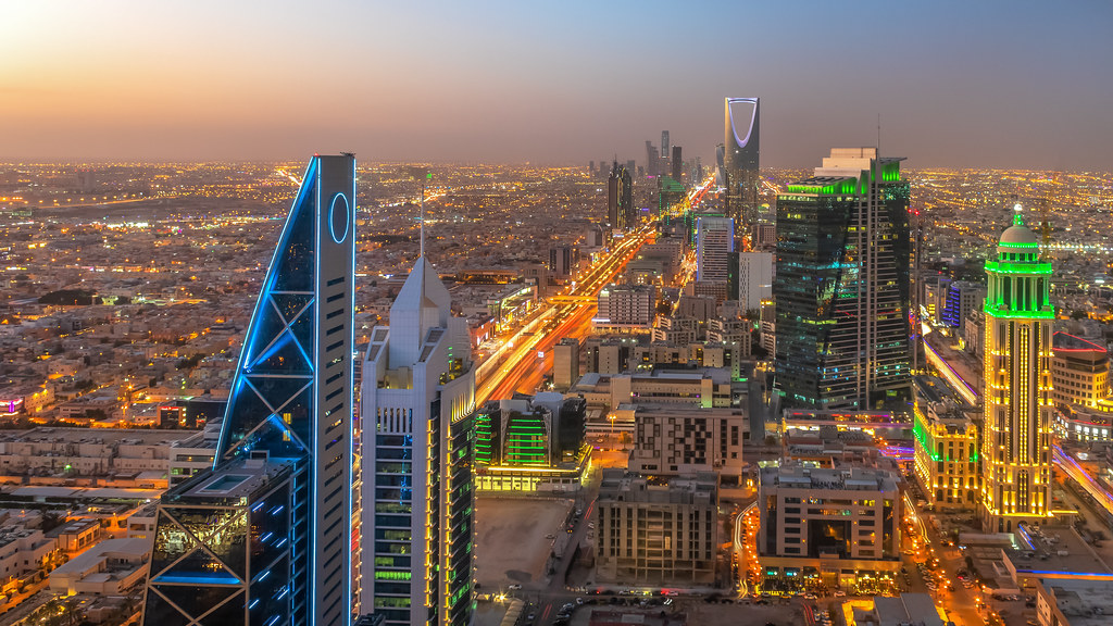 Panorama sur la ville de Riyad