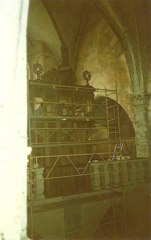 Restauration de l&#039;orgue par Bernard Aubertin en 1987
