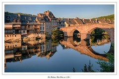 Pont-Vieux sur le Lot - Espalion (Aveyron, Midi-Pyrénées, France) - Photo of Estaing