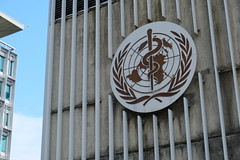 Logo @ World Health Organization @ Pregny-Chambésy - Photo of Annemasse