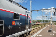 Bombardier Régio2N n°605 XL  -  Gare de Caen