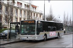 Mercedes-Benz Citaro – Véolia Transport – Établissement de Montesson les Rabaux / STIF (Syndicat des Transports d'Île-de-France) / Résalys n°1055