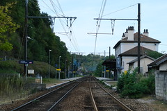 Rails @ Gare SNCF de Seyssel - Corbonod @ Seyssel (Ain) - Photo of Hotonnes