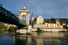 Pont de la Vierge Noire @ Rhône @ Seyssel (Ain) - Photo of Lochieu