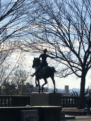 Joan of Arc equestrian statue, Meridian Hill / Malcolm X Park, Washington, D.C.
