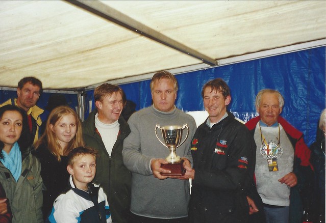 Julian Birley and Ian Flux, Kevin Griffiths Trophy winners October 2002