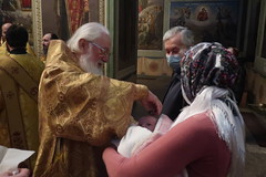 12.01.2021 | Крещальная литургия в Иверском монастыре