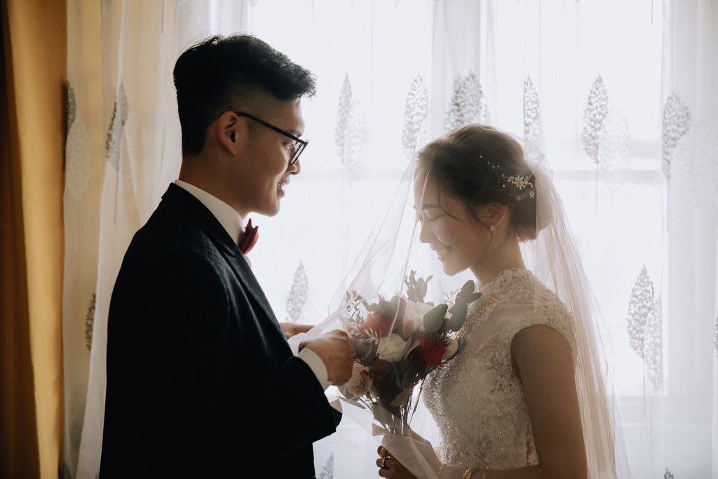 Huang & Chiu｜月眉池慈濟宮文定迎娶｜照片 75