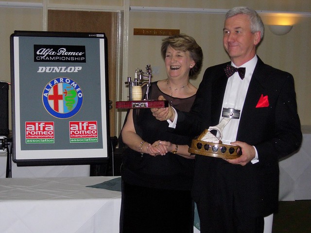 Clive Hodgkin with Prepararers Trophy 2005