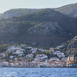 Leaving the harbour of Hydra