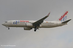 EC-JNF_B738_Air Europa_winglets - Photo of Rouvres