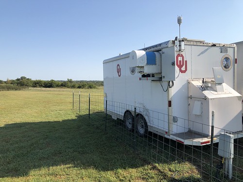 The Collaborative Lower Atmospheric Mobile Profiling System in Fall 2020. The system was utilized in a project funding by CIMMS Director's Discretionary Research Fund.
(Photo by Emily Jeffries/CIMMS/NSSL)