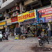 New Delhi, India - November 17, 2019: Nehru Place market in South Delhi India, known for its electornics and moble phone and laptop computer repair shops