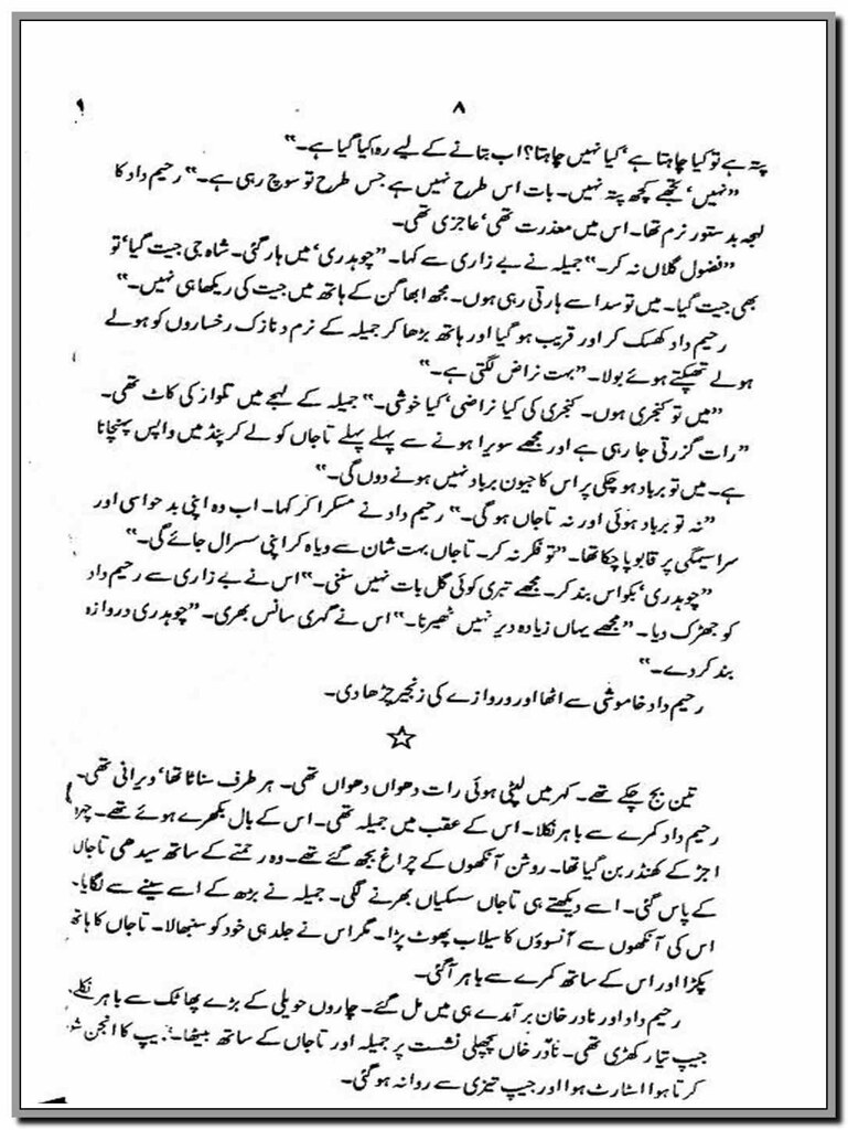 Jangloos Last Part By Shaukat Siddiqui