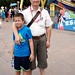 My half Chinese son with his grandpa, Beijing, China