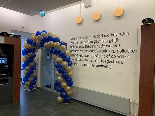 Ballonboog 6m Welkom nieuwe leerlingen Politie Academie Rotterdam