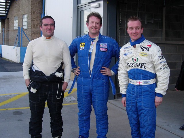 Shaun Hazlewood Lee Penn and Mark James Donington 2006