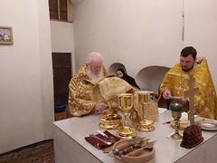 07.02.2021 | Божественная литургия в Хутынском монастыре