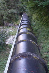 Pipeline de la Centrale Hydroélectrique du Fayet @ Saint-Gervais-les-Bains - Photo of Servoz