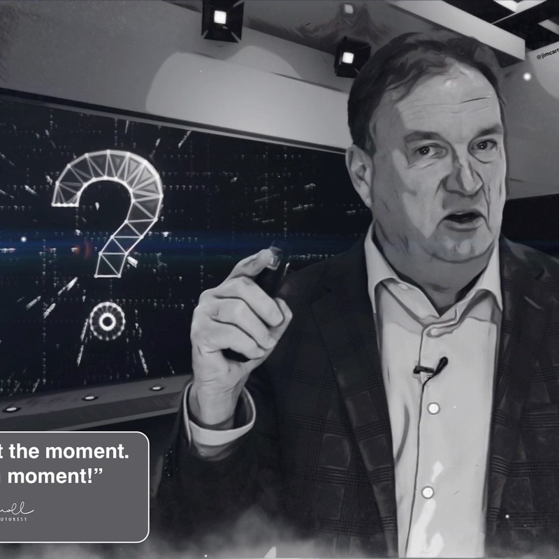 “Don’t fail to meet the moment. Make your own moment!” - Futurist Jim Carroll Nothing great was ever achieved through conformity. No truly great idea was ever launched through consensus. The prevailing wisdom is often wrong - and in fact, the wisdom of cr