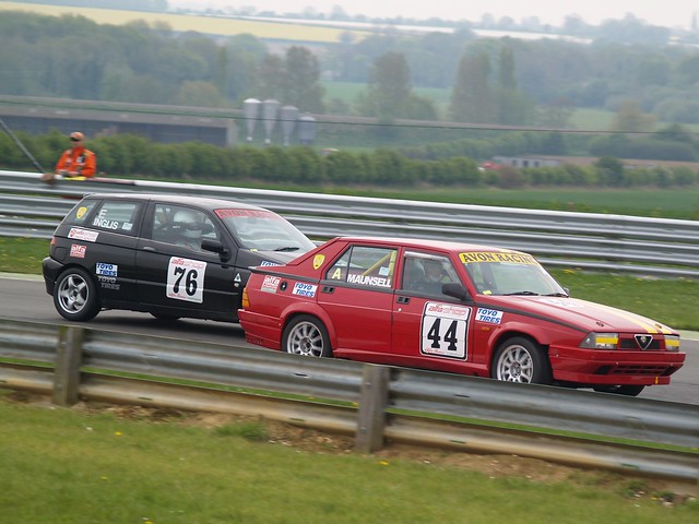 Inglis and Eyre-Maunsell at Snetterton 2008