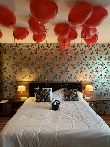 Heliumballonnen Hartballonnen Huwelijksaanzoek Junior Suite van der Valk Hotel Ridderkerk