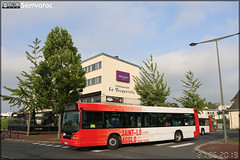 Heuliez Bus GX 317 – Autocars Delcourt / Tusa (Transports Urbains Saint-Lô Agglo) ex Transdev Saint-Lô n°97218