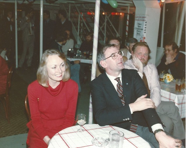 Linda and Martin Colvill at 1982 prize giving