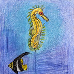 Seahorse and Friend