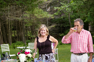 Engagement party at the cottage