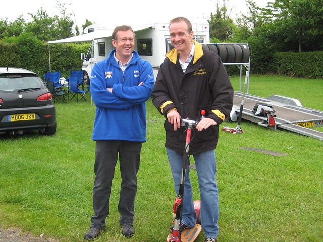Happy Lee Penn and Mark James Castle Combe