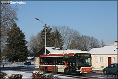 Irisbus Agora S GNV – Setram (Société d-Économie Mixte des TRansports en commun de l-Agglomération Mancelle) n°670 - Photo of Parigné-l'Évêque
