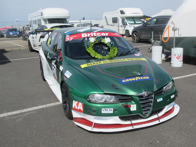 Double winner at Silverstone - Barry McMahon's 156