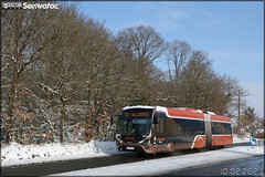 Iveco Bus Créalis 18 CNG – Setram (Société d'Économie Mixte des TRansports en commun de l'Agglomération Mancelle) n°304 - Photo of Louplande