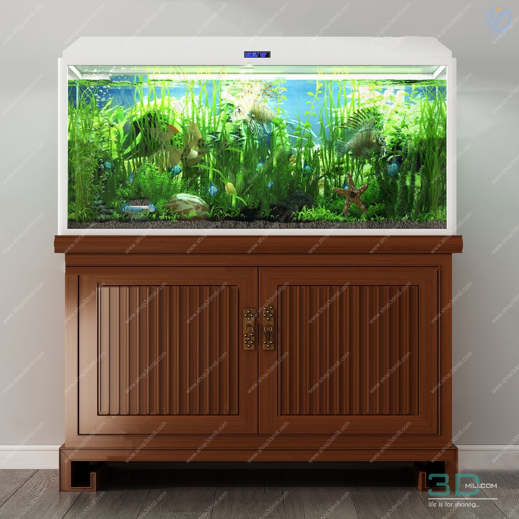 596. Sell Album Aquarium Fish Tank PRO Vol 1 3ds Max