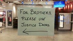 Please Use Justice Doors