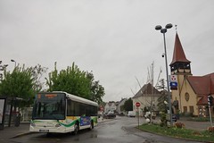 Heuliez Bus GX 127 n°222  -  Colmar, TRACE - Photo of Grussenheim