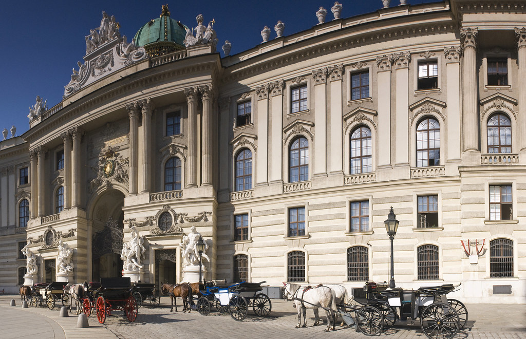 Le palais Hofburg, à Vienne